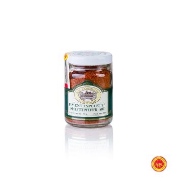 Piment d´Espelette g.U., der französische Pfeffer, Chilipulver, 50 g