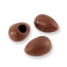 Pralinen-Ei-Hohlkörper, Vollmilch, klein, 40x26mm, Läderach (Ostern), 343 St