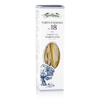 Trüffel-Nudeln, Tagliolini, mit 7% Sommertrüffel, No.18, Tartuflanghe, 250 g
