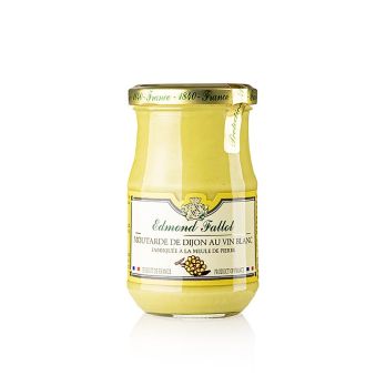 Fallot - Dijon Senf, fein, mit Weißwein, mittelscharf, 190 ml