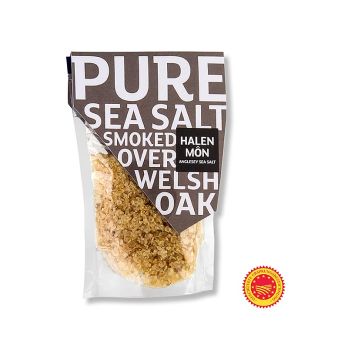 Halen Môn, geräucherte Meersalzflocken aus Wales, g.U., 100 g