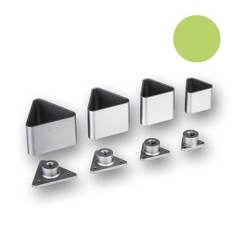 Weller Anrichteset, Gastro Version, rund, dreieckig, oval, quadratisch, 33 tlg.