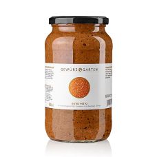 Gewürzgarten Rotes Pesto, mit sonnengereiften Tomaten und schwarzen Oliven, 900 ml