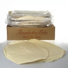 Flammkuchenteigboden, oval rustique, ca. 28x38cm, TK, 7,5 kg, 50 St