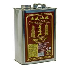 Sesamöl Asia, rein, dunkel, aus geröstetem Sesam, 3,215 l