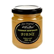 Original Tessiner Birnen-Senf-Sauce, Wolfram Berge, 200 ml
