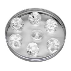 Isomalt Diamanten für Deko, ø 25mm, 150 g, 30 St