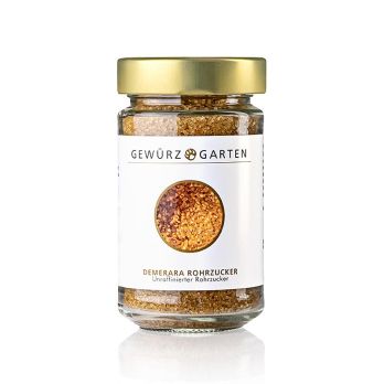 Gewürzgarten Demerara Zucker, aus Rohrzucker, mit Karamell-Note, 200 g