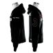 BOS FOOD EDITION Kapuzenjacke La Guajiro, schwarz/rot, Damen Gr. L, 1 St