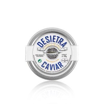 Desietra Sterletkaya Kaviar vom Sterlet Stör, Aquakultur Deutschland, 30 g
