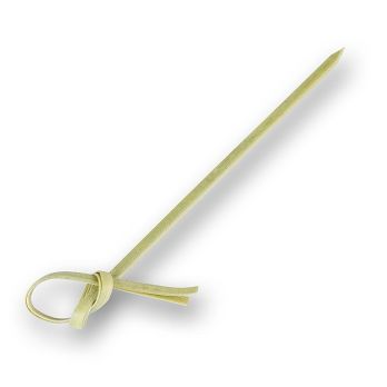 Bambus-Spieße, mit Knotenende, 8 - 10cm, 200 St