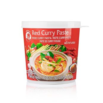 Curry Paste, rot, Cock Brand, 400 g