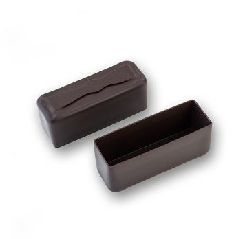 Schokoladen- Form Rechteck zartbitter, 60x20x25mm, Michel Cluizel, 1,215 kg, 135 St