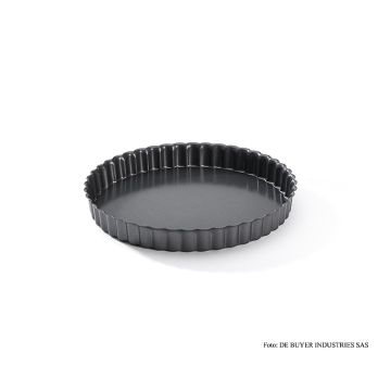 deBUYER Tarteform, rund, ø19,8cm, mit abnehmbaren Boden, 1 St