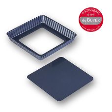 deBUYER Tarteform, quadratisch, ø18cm, mit abnehmb. Boden, 1 St