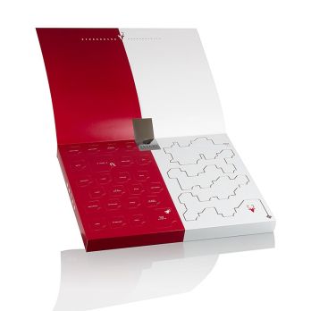 Adventskalender Meins&Deins Paarkalender, 48 Türchen, mit Alk., Peters, 290 g