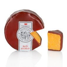 Snowdonia - Red Storm, gereifter Leicester Käse, dunkelroter Wachs, 200 g