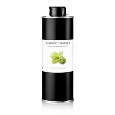 Gewürzgarten Basilikumöl in Rapsöl, 500 ml