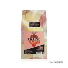 Valrhona Inspiration Erdbeere, Erdbeerspezialität mit Kakaobutter, 3kg (15391), 3 kg