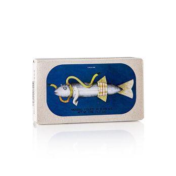 Makrelenfilets, ganz, in Olivenöl, Jose Gourmet, 120 g