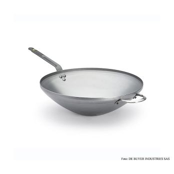 deBUYER Mineral B Element Wok, Ø40cm, 1 St