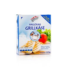 Halloumi - Grill-Käse aus Zypern, aus Schaf-, Ziegen- und Kuhmilch, halbfest, 250 g