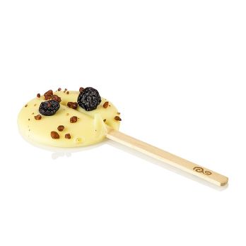 Schokoladen Lollies, 3 Sorten,  ø 4,5x11cm, 570 g, ca.44 St