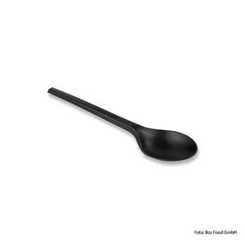 Naturesse Kaffee Löffel, schwarz, 128mm, REUSABLE CPLA, 1.000 St