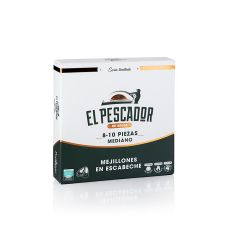 Pfahlmuscheln, Handernte, 8-10 Stück, in Marinade, El Pescador, 111 g