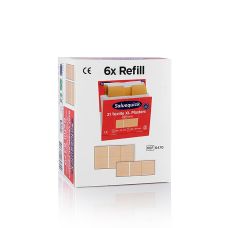 Textil Pflaster Xtra Groß, Nachfüllpack, 21 Stück (6470), Cederroth, 6 St
