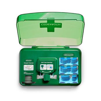 Wound Care Dispenser, Pflaster Station, blau (51011009), Cederroth, 1 St