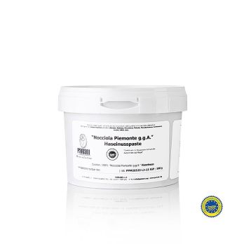 Haselnusspaste, 100% Piemonteser Haselnüsse, g.g.A., Pariani, 500 g