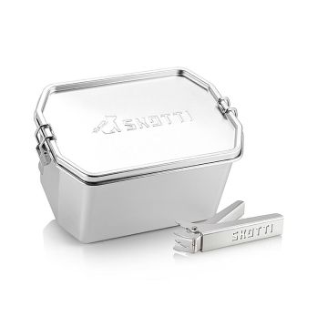SKOTTI Boks 2,5L, Edelstahlbox, + Aluminiumzange, 1 St