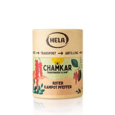 HELA Chamkar - Roter Kampot Pfeffer, getrocknet, ganz, g.g.A.,, 100 g