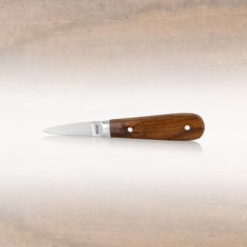 Austernmesser, Holzgriff, breite Klinge, 6cm, 1 St