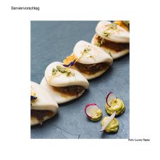 Mini Bao Bun mit Ente & Sweet Chili, Luxury Tapas, TK, 672 g, 24 St