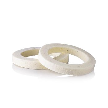 Panna Cotta Ring, Joghurt Zitrusfrüchte, 95mm, 10 Stück, Didess, TK, 650 g, 10 x 65g