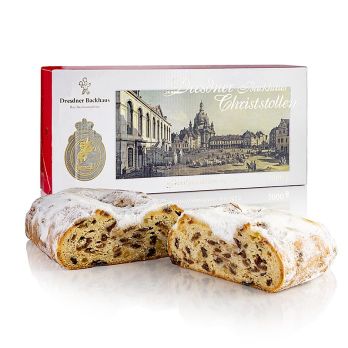 Dresdner Backhaus Christstollen, g.g.A., im Geschenkkarton, 1 kg