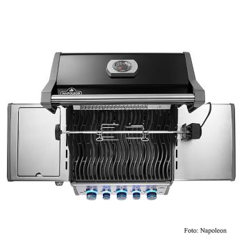 Gasgrill Rogue PRO-S 425 , schwarz, 3 Brenner, Inkl. Drehspieß, Napoleon (2025), 1 St