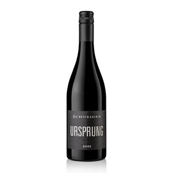 2022er Ursprung Rotweinvucee QW, trocken, 13,5 % vol., Schneider, 750 ml