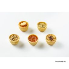 Mini Quiches Vegetarisch 5 Sorten, Traiteur de Paris, TK, 1,35 kg, 75 x 18g