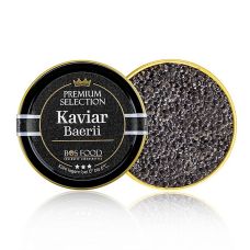 BOS FOOD Premium Selection - Baerii Kaviar (baerii), Aquakultur, ohne Konservierungsmittel, China, 50 g