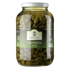 Kapernfrüchte, groß, mit Stiel, ø 18-21mm, Rafinesse, 3,9 kg