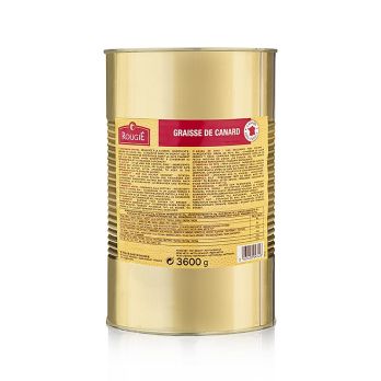 Entenschmalz, leicht gesalzen, Rougié, 3,6 kg