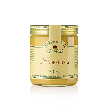 Linden-Honig, hell, cremig, kräftig-frisch, sommerlich, 500 g
