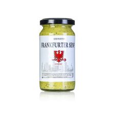 Kornmayer - Frankfurter Senf, mittelscharf, mit Grüne Soße Kräutern, 210 ml
