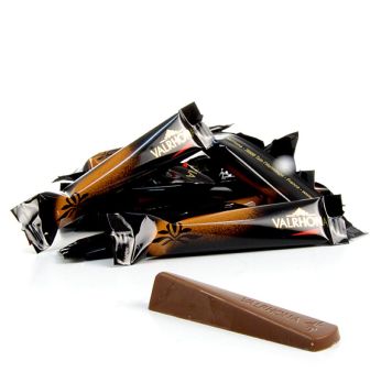 Valrhona Schokoladen-Stäbchen Eclat, Vollmilch, 39% Kakao, 1 kg, 244 St