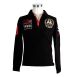 BOS FOOD EDITION Polo-Shirt La Guajiro, Langarm, schwarz/rot, Damen Gr. XL, 1 St
