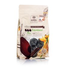 Origine Ecuador, dunkle Schokolade, Callets, 76% Kakao, 1 kg