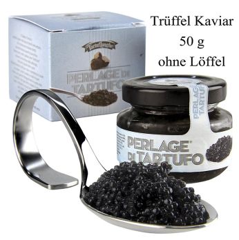 TARTUFLANGHE Trüffel Kaviar - Perlage di Tartufo, aus Wintertrüffelsaft, 50 g